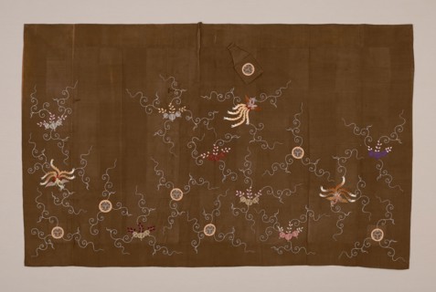 Kesa, 19th century, Edo period (1789–1868)/ Meiji period (1868–1912), Japan, Silk, plain weave