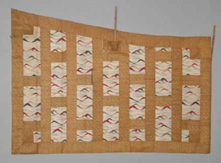 Kesa, Meiji period (1868–1912), 1868/1900, Japan, Heri, shiten, niten: silk and