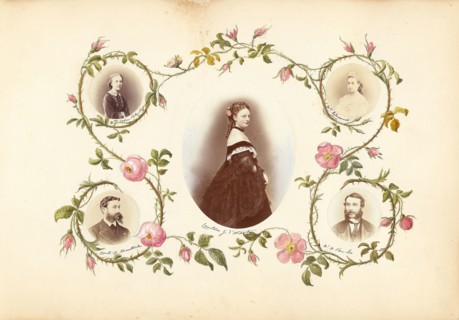 The Madame B Album, 1870s, Marie-Blanche-Hennelle Fournier, French, 1831–1906, France, Hand-colored