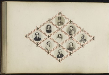 The Madame B Album, 1870s, Marie-Blanche-Hennelle Fournier, French, 1831–1906, France, Albumen