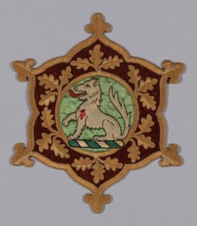 Myddelton Biddulph Armorial Medallion, c. 1846, Designed by Augustus Welby Northmore Pugin