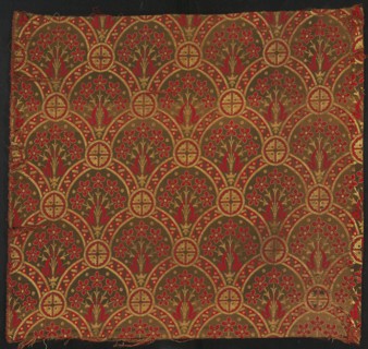 Panel, 1871, Designed by Christopher Dresser (English, born Scotland, 1834–1904), Produced by James