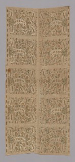 Two Borders Joined, 19th century, Turkey, Turkey, Linen, plain weave, pulled thread work