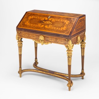 Slant-Front Desk, c. 1720, Attributed to Heinrich Ludwig Rohde (German, 1683–1755) or Ferdinand