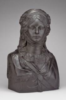 Bust of Queen Luise of Prussia, modeled 1799, cast 1819/21, Johann Gottfried Schadow, German,