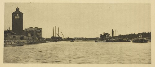The North River, 1887, Peter Henry Emerson, English, born Cuba, 1856–1936, England, Photoetching,