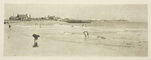 On Gorleston Sands, 1887, Peter Henry Emerson, English, born Cuba, 1856–1936, England,