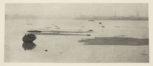 Low Water on Breydon, 1887, Peter Henry Emerson, English, born Cuba, 1856–1936, England,