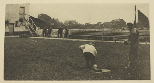 The Bowling Green, 1887, Peter Henry Emerson, English, born Cuba, 1856–1936, England, Photoetching,