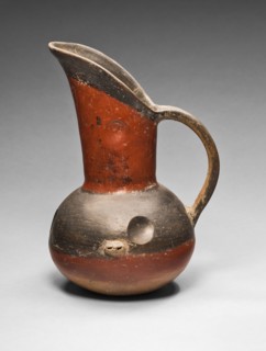 Polychrome Pitcher, 1400/1520, Cholula, Cholula, Mexico, Cholula, Earthenware, H. 28.6 cm (11 1/4