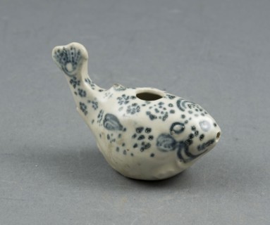 Miniature Water Dropper in the Shape of a Blowfish, Late 15th/early 16th century, Vietnam, near Hoi