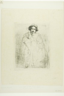 J. Becquet, Sculptor, 1859, James McNeill Whistler, American, 1834-1903, United States, Etching and
