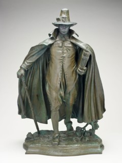The Puritan, Modeled 1883–86, cast after 1899, Augustus Saint-Gaudens, American, born Ireland,
