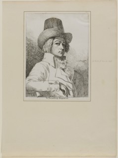 Portrait of B. Reading, Engraver, June 16, 1798, Samuel de Wilde, English, 1748-1832, United