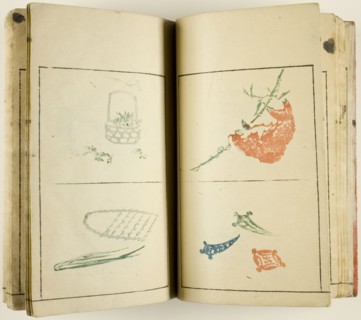 Keisai soga (Sketches of Keisai), one vol. of 5, 19th century, Kitao Masayoshi (Kuwagata Keisai),