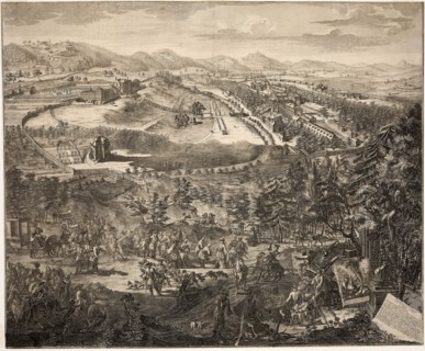 Kuks Baden, Bohemia, c. 1725, Unknown Artist (German, 18th century), printed and published by