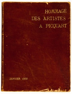 Hommage des artistes à Picquart, 1899, Lithographs by Pierre Émile Cornillier (French, 19th
