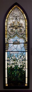 Lilies (Corey Memorial Window), 1892/95, Tiffany Glass and Decorating Company, American, 1892–1902,