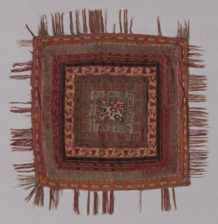 Pillow Cover, 1850/99, Possibly Rhodes (Dodecanese Islands) or mainland Greece, Greece, Wool,