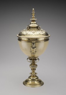 Ostrich Cup, 1590, John Spilman (English, born Bavaria, died 1626), England, London, London, Silver
