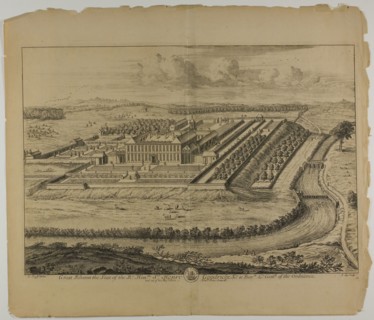 Great Ribston, plate 61 from Britannia Illustrata, published 1707, Jan Kip (Dutch, c. 1653-1722),