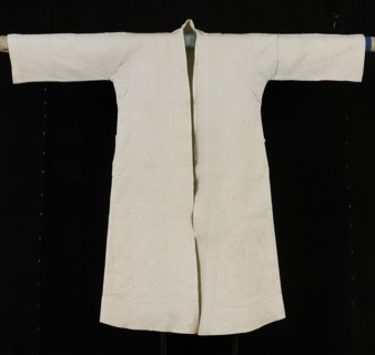 Robe, Ottoman period, 19th century, Possibly Syria, Syria, Cotton, plain weave, quilted with areas