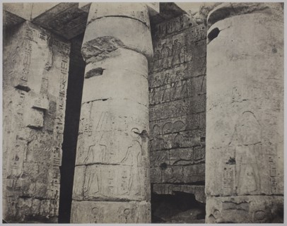Medinet Habu, Mortuary Temple of Ramses III, Left Wall (Médinet-Habou, Temple funéraire de Ramsès