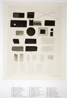 Table of the Permeability of Various Substances to Roentgen Rays, 1896, Josef Maria Eder (Austrian,