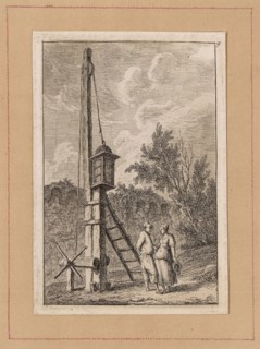Plate Nine from Evenings in Rome, 1763/64, Hubert Robert, French, 1733–1808, France, Etching in