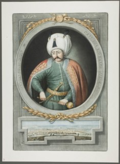Selim Kahn I, from Portraits of the Emperors of Turkey, 1815, John Young, English, 1755-1825,