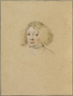 Portrait of a Young Woman with Pearl Earrings, 1632/35, Simon Vouet, French, 1590-1649, France,