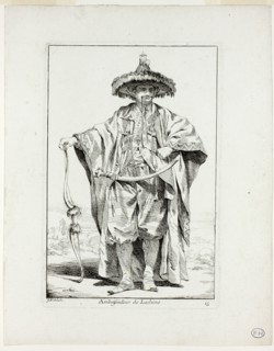 Ambassadeur de la Chine, plate fifteen from Caravanne du Sultan à la Mecque, 1748, Joseph Marie