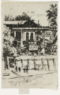 The Saw Mill, Putney, 1888–89, Theodore Roussel, French, worked in England, 1847-1926, England,