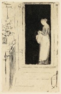 Penelope, A Doorway Chelsea, 1888–89, Theodore Roussel, French, worked in England, 1847-1926,