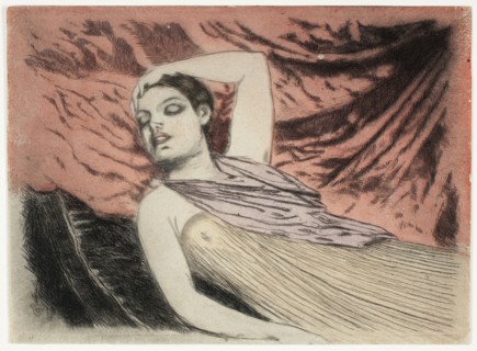 The Sleeping Model or The Sleeper, 1890–97, Theodore Roussel, French, worked in England, 1847-1926,