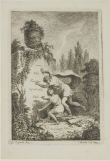 Plate from, Nella Venuta, 1764, Franz Edmund Weirotter (Austrian, 1730–1771), after Etienne de