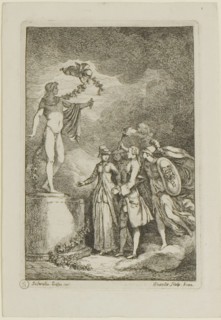 Plate from, Nella Venuta, 1764, Franz Edmund Weirotter (Austrian, 1730–1771), after Etienne de