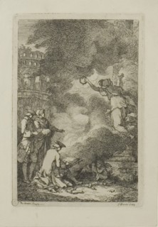 Plate from, Nella Venuta, 1764, Franz Edmund Weirotter (Austrian, 1730–1771), after Etienne de
