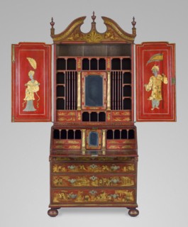 Secretary Cabinet, c. 1735, Attributed to Giles Grendey, English, 1693–1780, Clerkenwell, London,