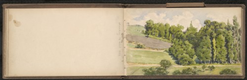 Sketchbook, June 1883–September 1887, Gustave Caillebotte, French, 1848–1894, France, Sketchbook