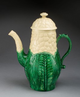 Coffee Pot, 1765/80, Staffordshire, England, Staffordshire, Lead-glazed earthenware (creamware), 24