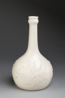 Juglet, 1750/59, Staffordshire, England, Staffordshire, Salt-glazed stoneware, 21 x 9.5 x 9.5 cm (8
