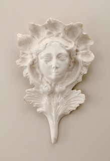 Wall Pocket, c. 1750, Staffordshire, England, Staffordshire, Salt-glazed stoneware, 15.9 x 10.2 x 3
