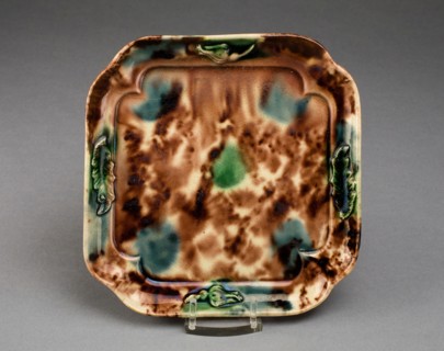 Stand, 1760/70, Staffordshire, England, Staffordshire, Lead-glazed earthenware (creamware), 2.1 x
