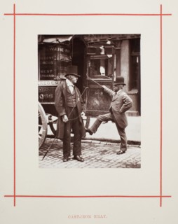 Cast-Iron Billy, 1877, John Thomson, Scottish, 1837–1921, Scotland, Woodburytype, from the album