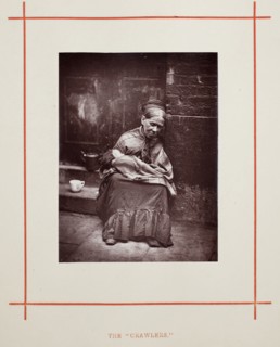 The Crawlers, 1877, John Thomson, Scottish, 1837–1921, Scotland, Woodburytype, from the album