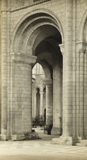 Ely Cathedral: Nave into North Transept, 1891, Frederick H. Evans, English, 1853–1943, England,