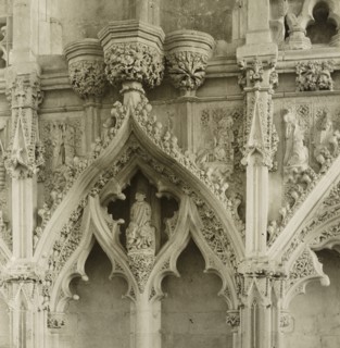 Ely Cathedral: Lady Chapel, details, c. 1891, Frederick H. Evans, English, 1853–1943, England,