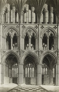 Ely Cathedral: Presbytery, from an Engraving, c. 1891, Frederick H. Evans, English, 1853–1943,
