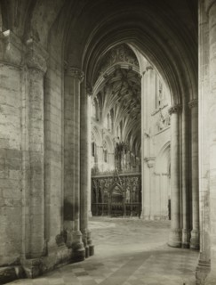Ely Cathedral: Octagon from South Aisle, c. 1891, Frederick H. Evans, English, 1853–1943, England,